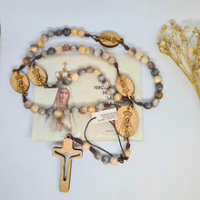 Load image into Gallery viewer, Seeds Rosary - Tears of Our Lady of Fatima
