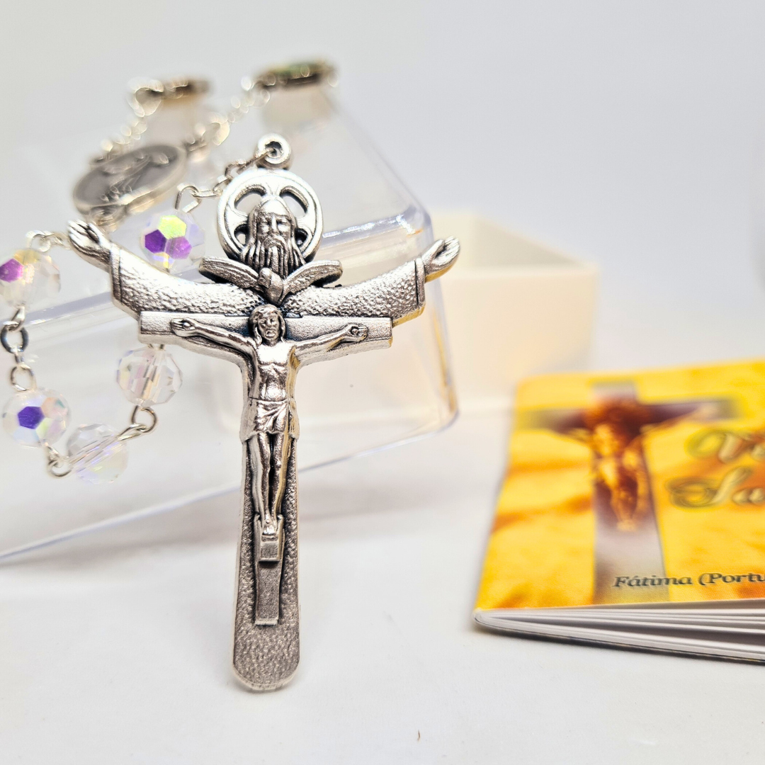 Stations of the Cross Crystal Rosary [NEW]