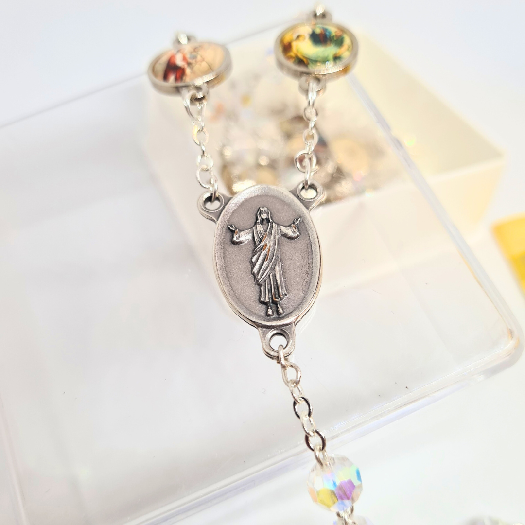 Stations of the Cross Crystal Rosary [NEW]