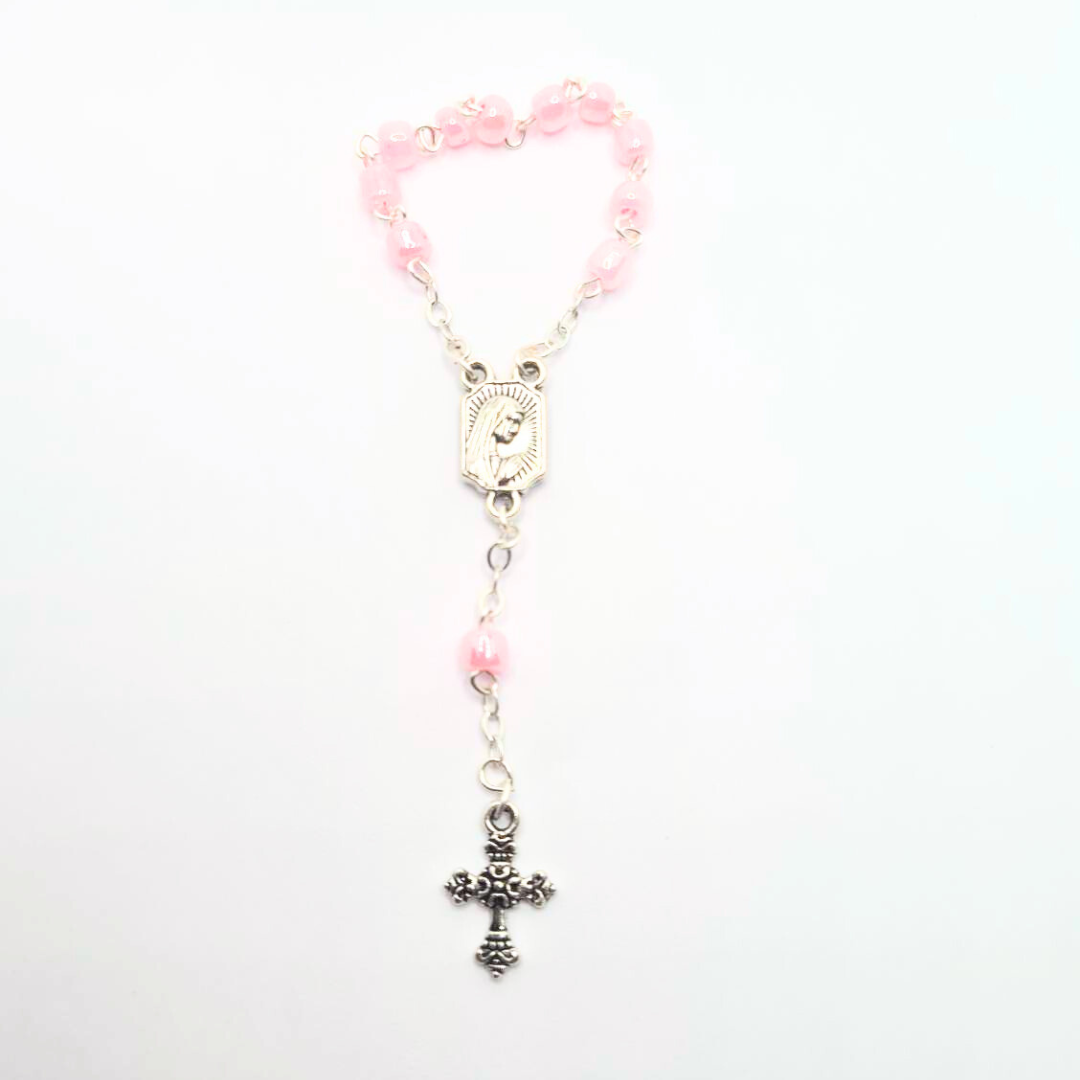 Statue - Pink Decade Rosary