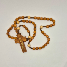 Load image into Gallery viewer, Wood Simple Rosary
