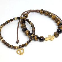 Load image into Gallery viewer, Valentine’s Love Set: Blessed Bracelets for Couples
