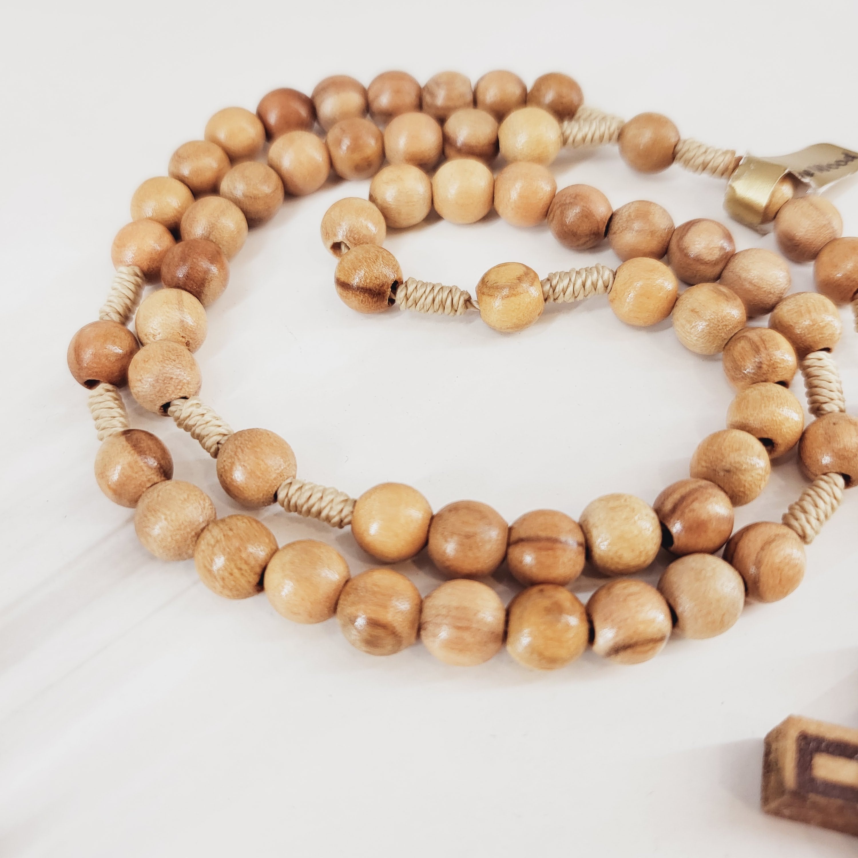 Olive Wood Camel Rosary