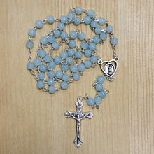 Cargar imagen en el visor de la galería, Light Glass Rosary - Blue
