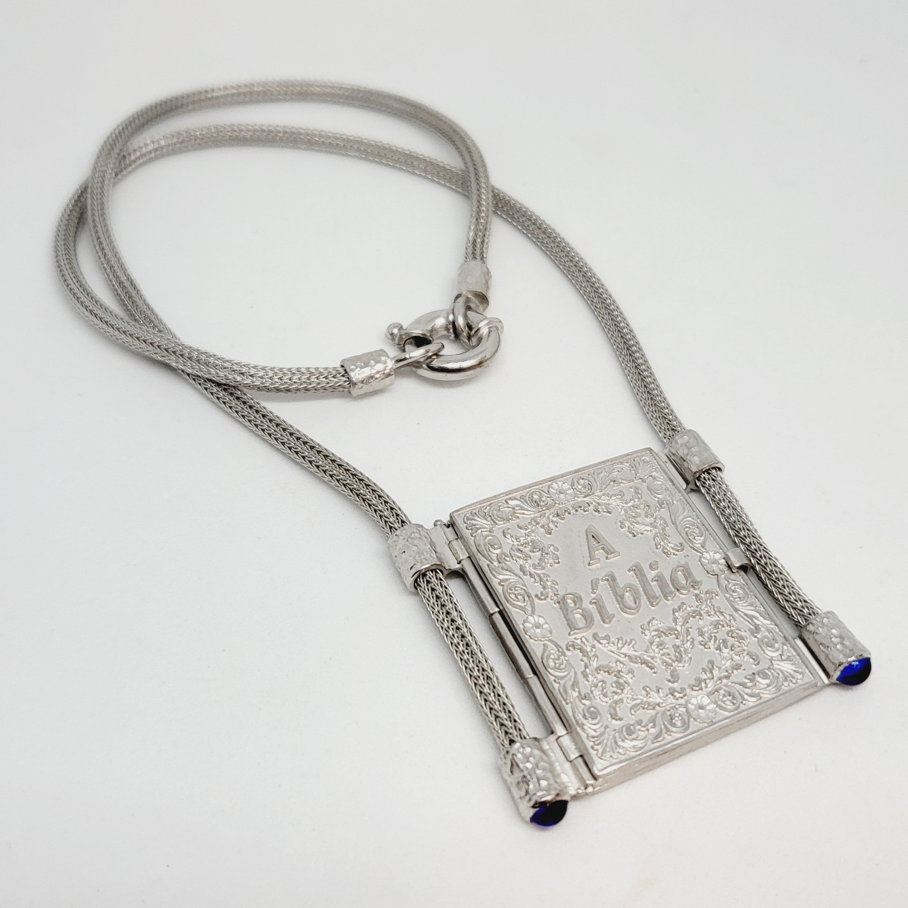 Holy Bible [Sterling Silver]