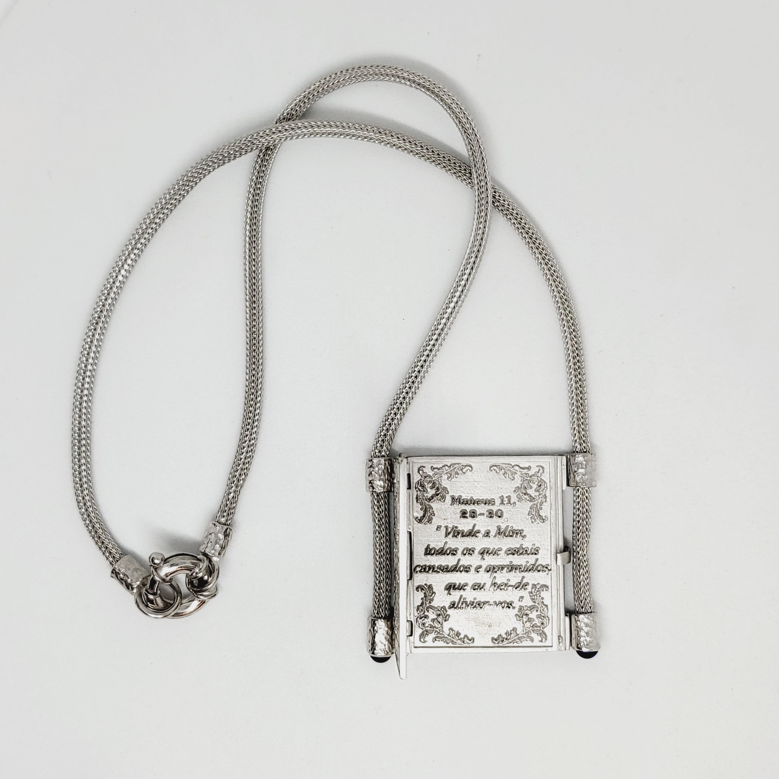 Holy Bible [Sterling Silver]