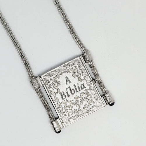 Holy Bible [Sterling Silver]
