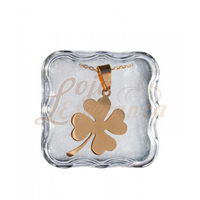 Golden Four Leaf Clover Necklace
