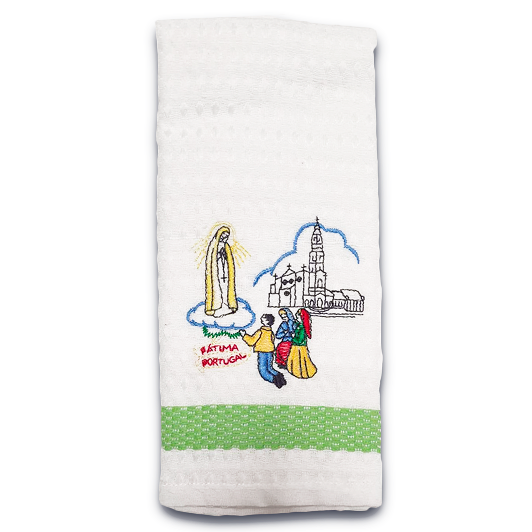 Apparitions of Our Lady of Fatima - Kitchen Cloth