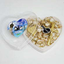 Load image into Gallery viewer, Apparitions Centennial Cream &amp; Gold Murano Rosary
