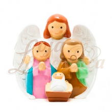 Cargar imagen en el visor de la galería, Children&#39;s Nativity Set with the Angel | 3.94&#39;&#39; | 10cm
