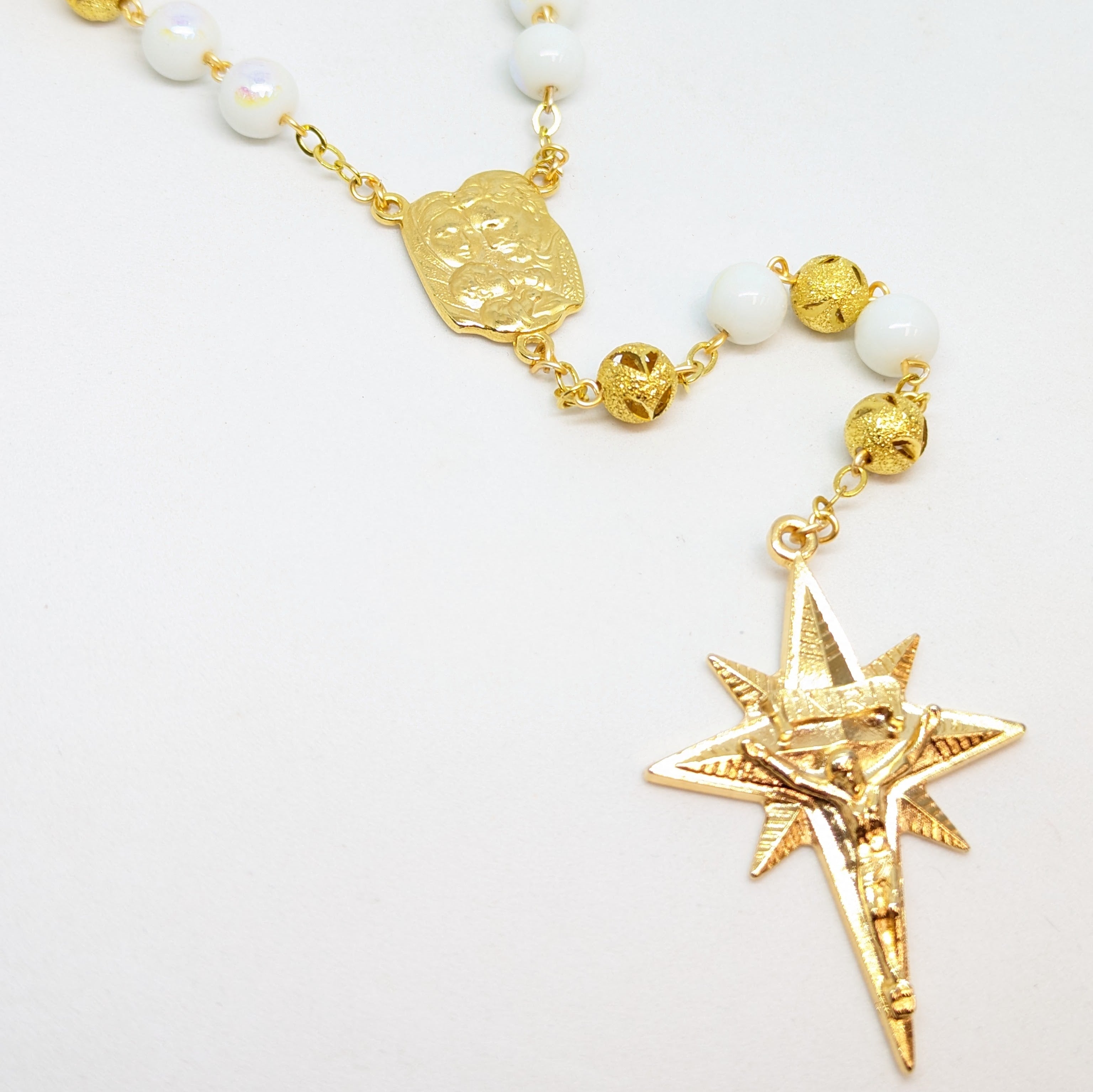 Christmas Rosary - Golden Holy Family