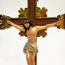 Cargar imagen en el visor de la galería, Crucified Christ with Mary, Saint John the Baptist and Mary Magdalene
