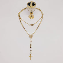 Load image into Gallery viewer, Gold Bath Chalice with Rosary
