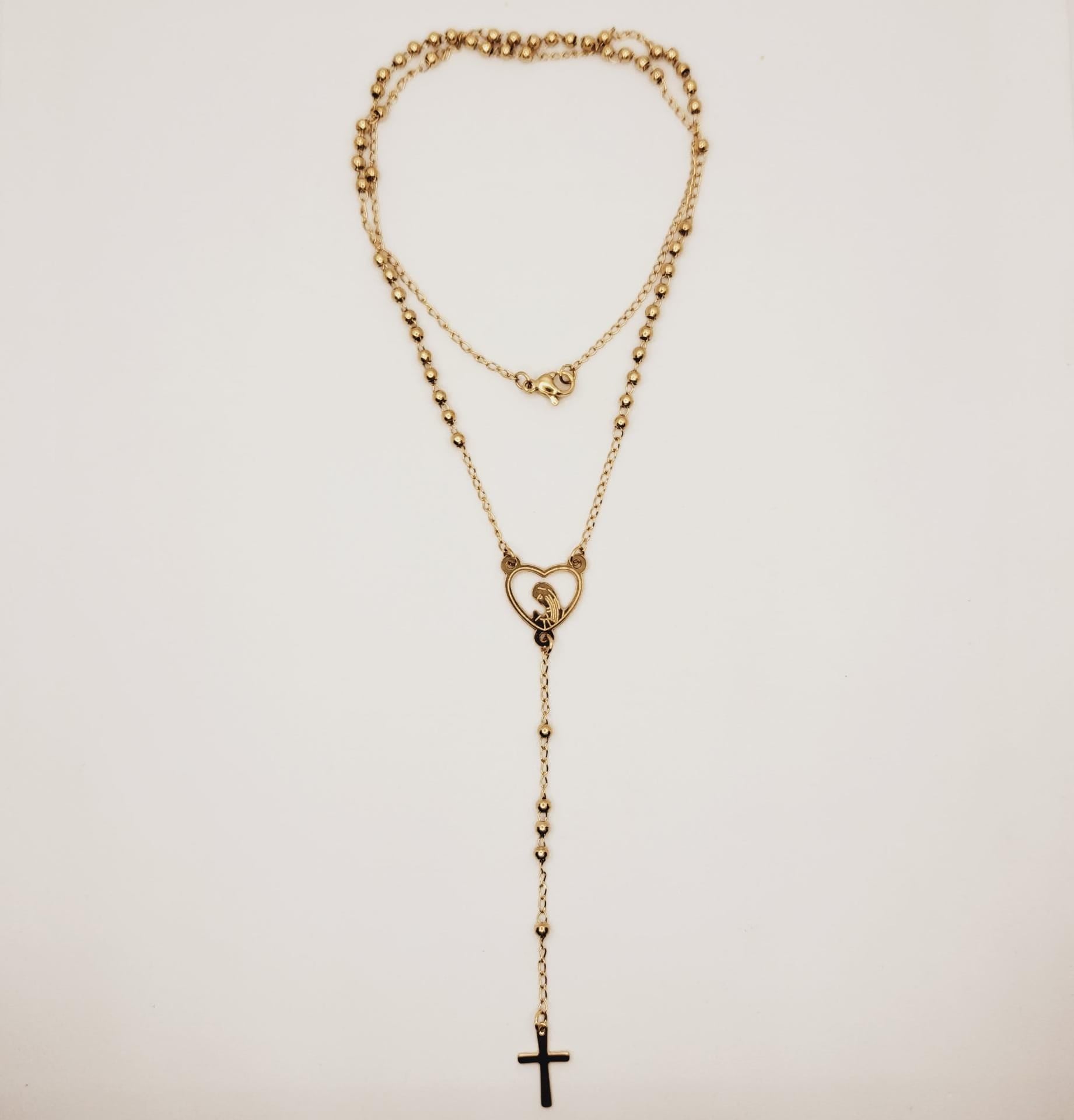 Golden Our Lady of Fatima Rosary