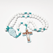 Load image into Gallery viewer, Guardian Angel Rosary [Blue]

