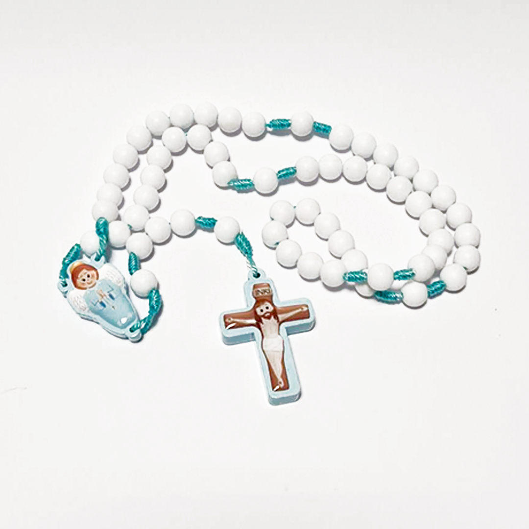 Guardian Angel Rosary [Blue]