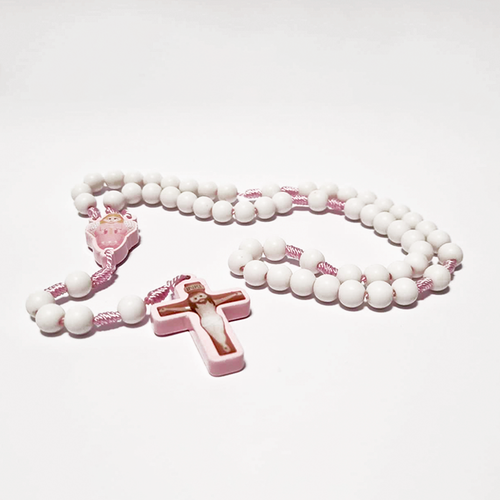 Guardian Angel Rosary [Pink]
