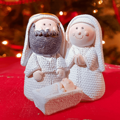 Handmade Nativity Scene | 2.36'' | 6cm