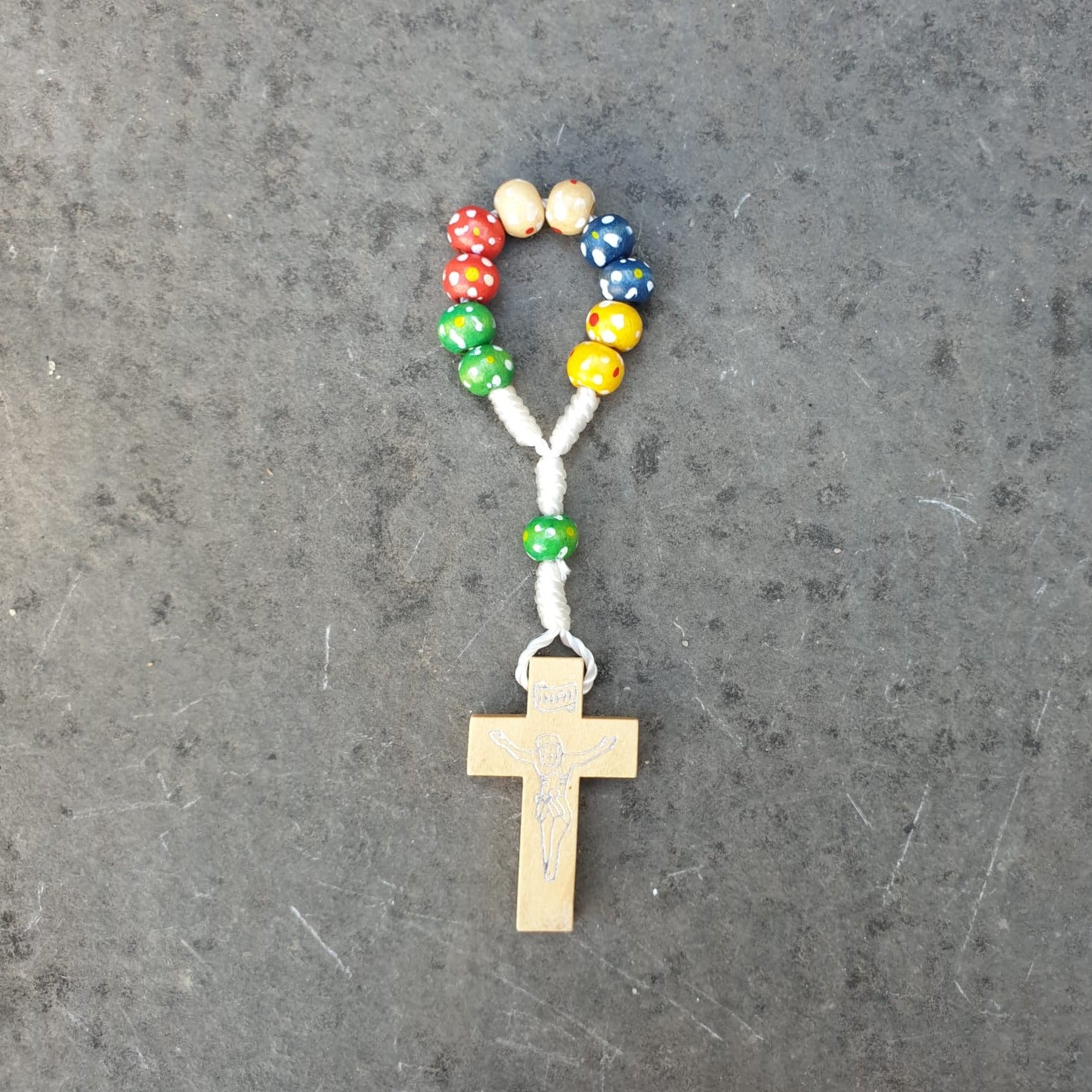 Mini Decade Rosary - Woodwork