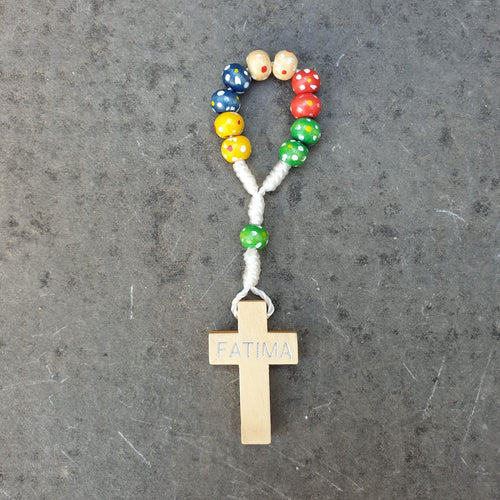 Mini Decade Rosary - Woodwork
