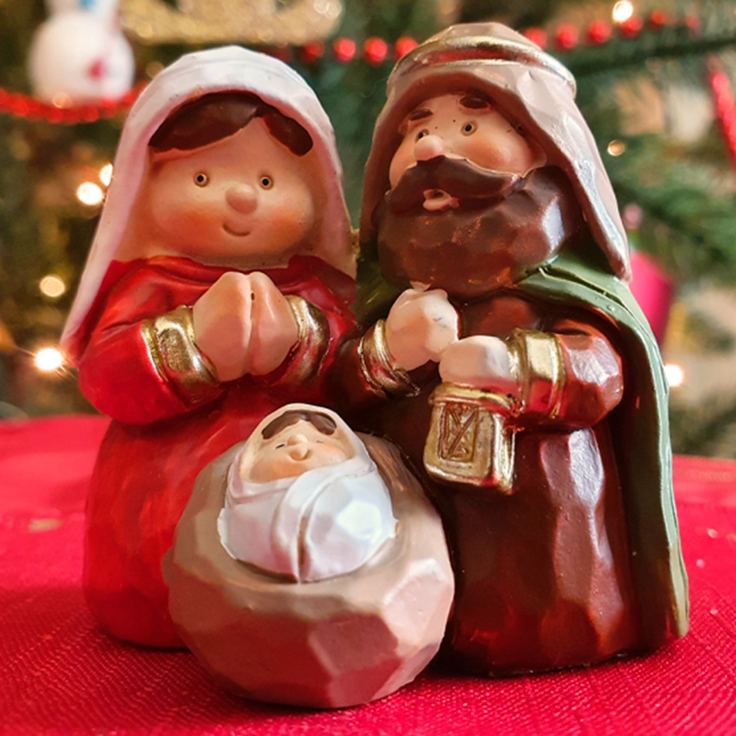 Detailed Colored Nativity Set | 2.17'' | 5.5cm