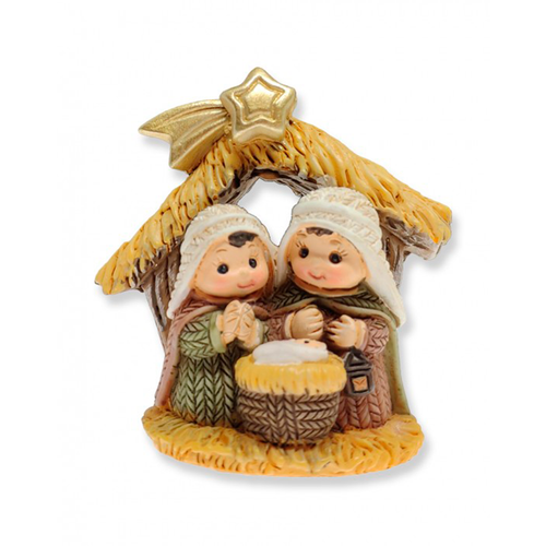 Nativity Scene with Stable | 2.36'' | 6cm