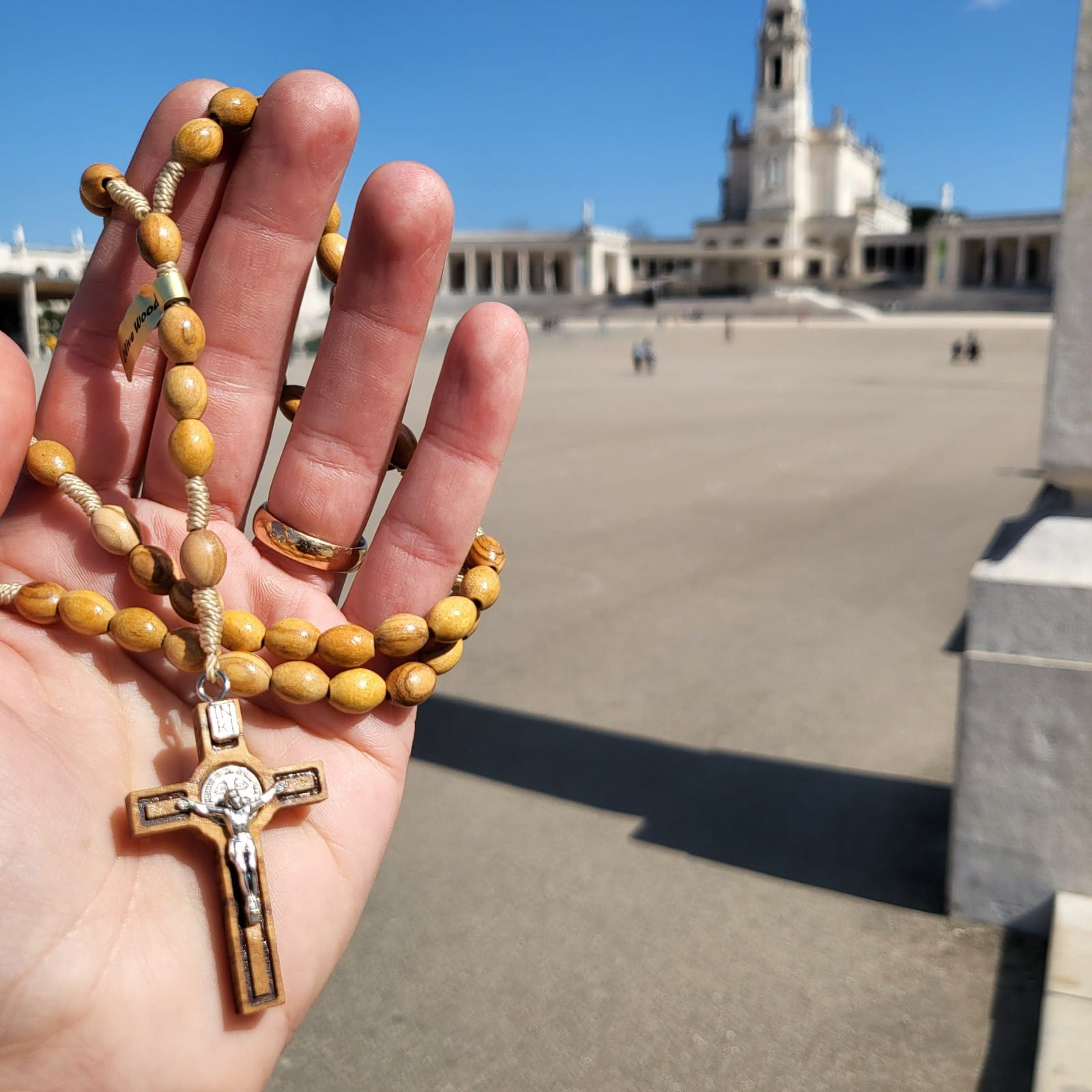 Olive Wood Camel Rosary