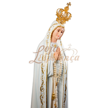 Cargar imagen en el visor de la galería, Our Lady of Fátima 22kt gold - 41.34&#39;&#39; | 105cm
