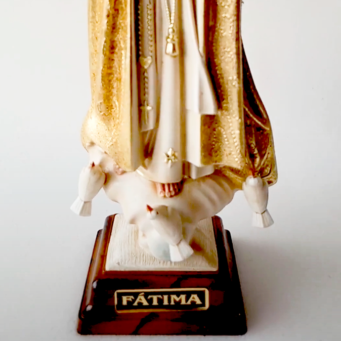 Our Lady of Fatima - Golden Special Edition - 11.8'' | 30cm