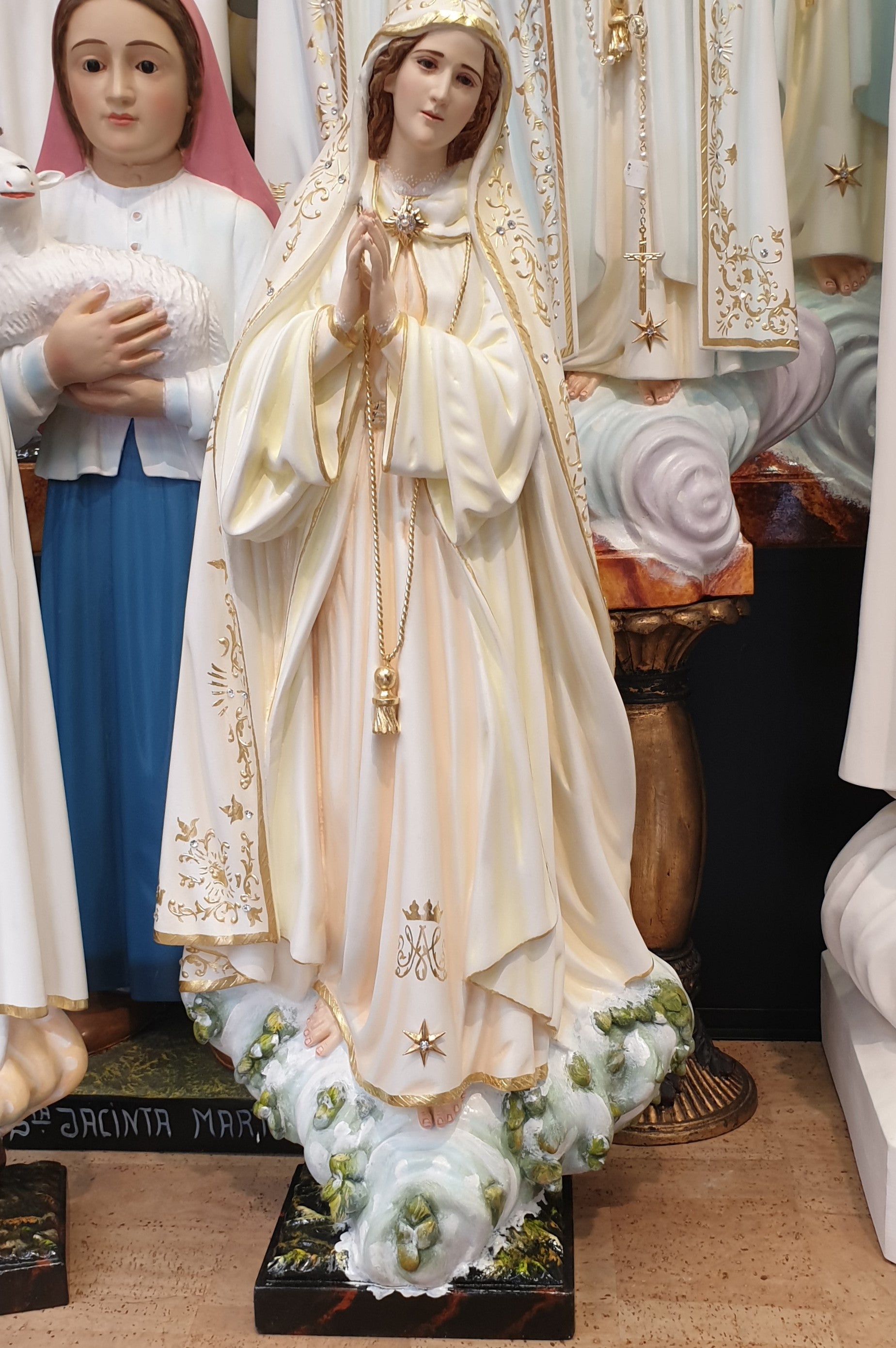 Our Lady of Fatima - Holm Oak [Wood]