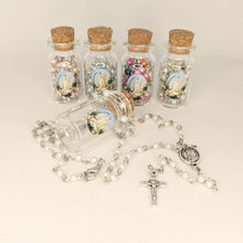 Cargar imagen en el visor de la galería, Pearl Our Lady of Fatima Bottle Rosary
