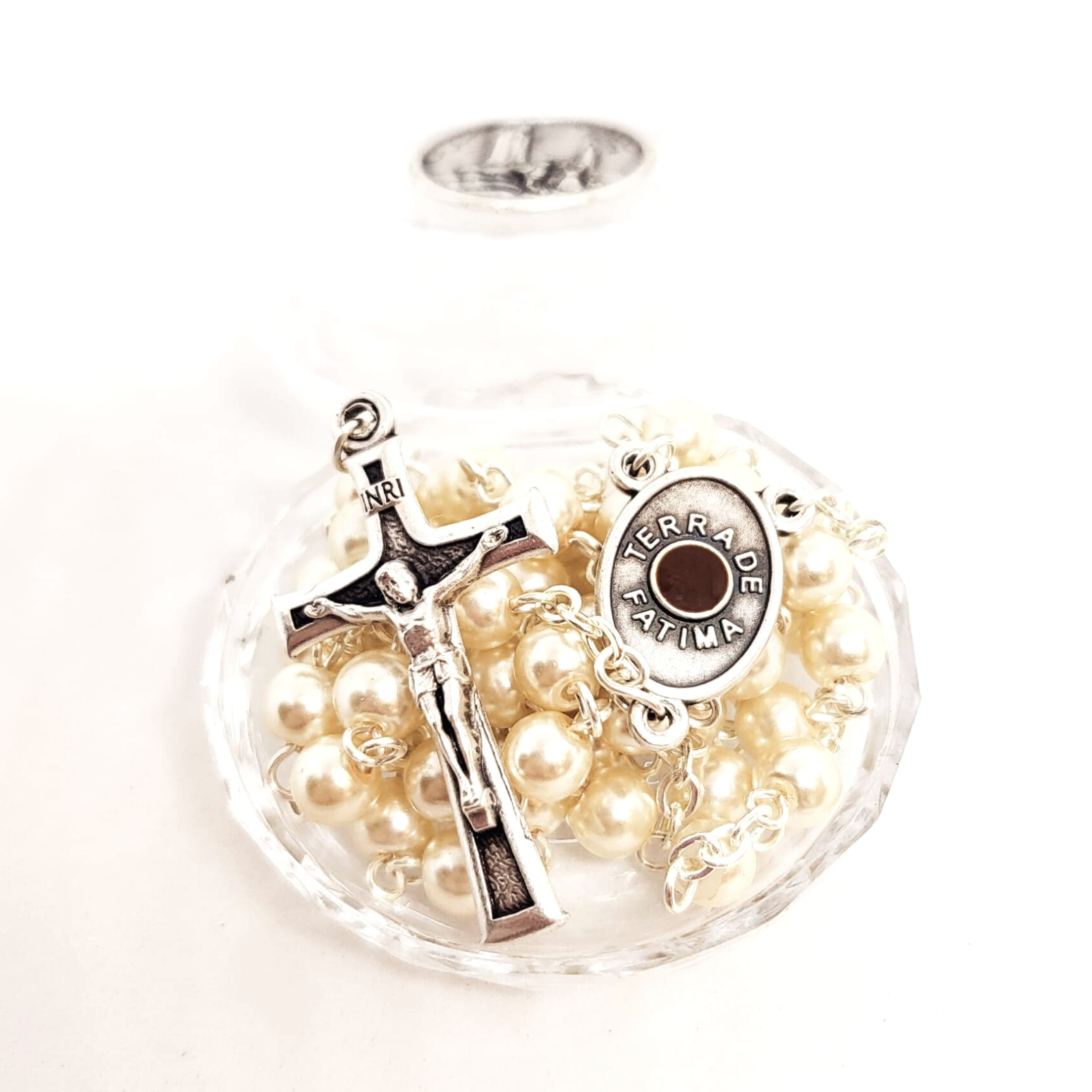 Pearl - Soil of Fatima Rosary