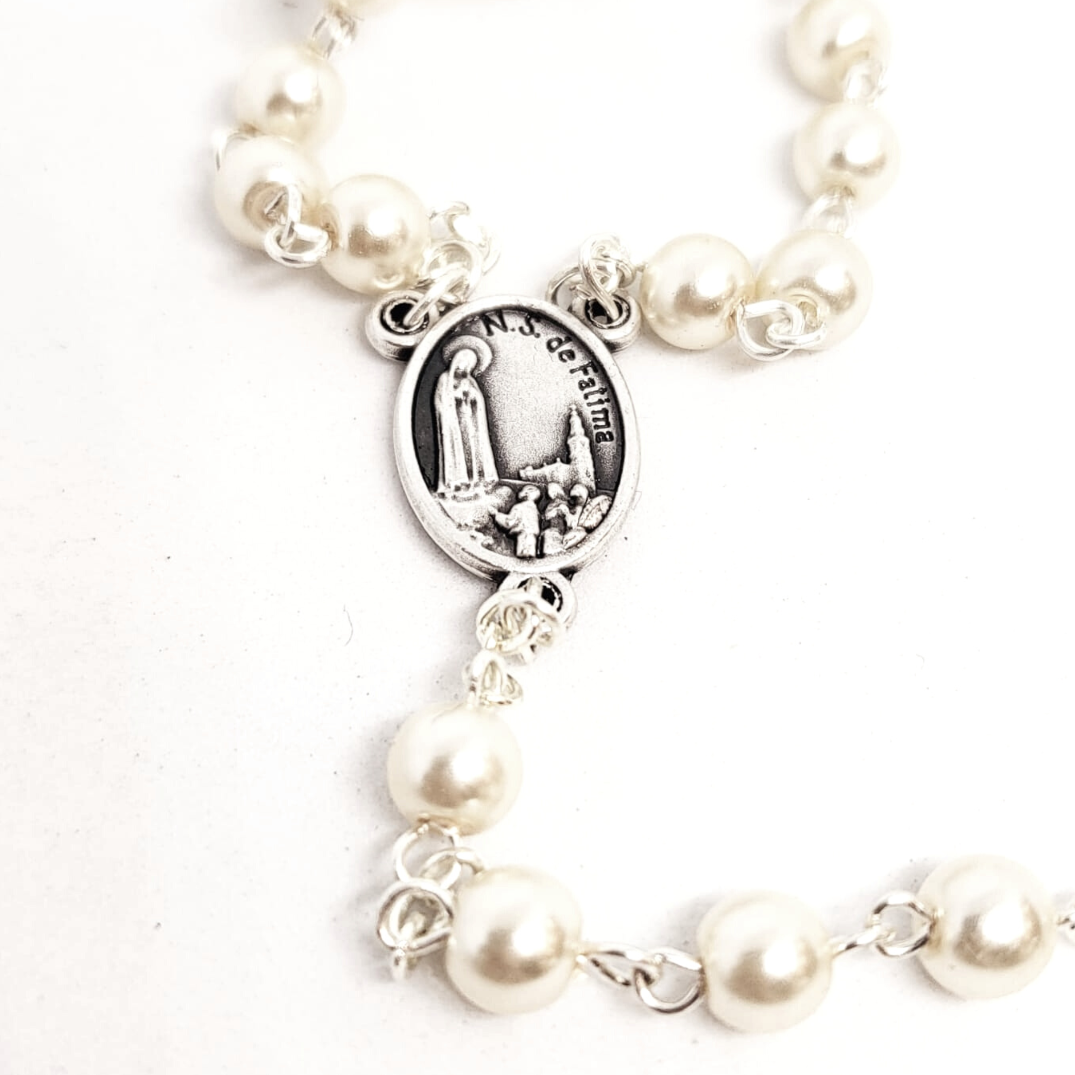 Pearl - Soil of Fatima Rosary