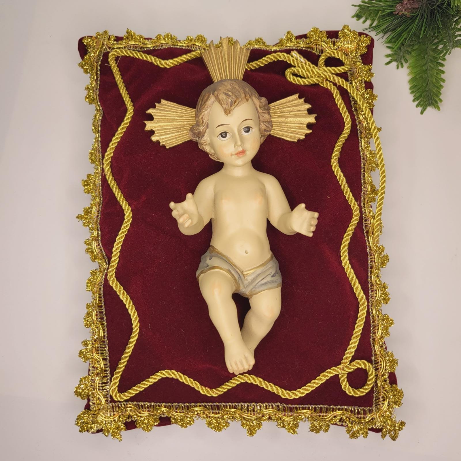 Premium Baby Jesus with Pillow