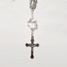Load image into Gallery viewer, Red Crystal Decade Rosary Bracelet
