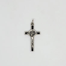 Load image into Gallery viewer, Saint Benedict Cross Black
