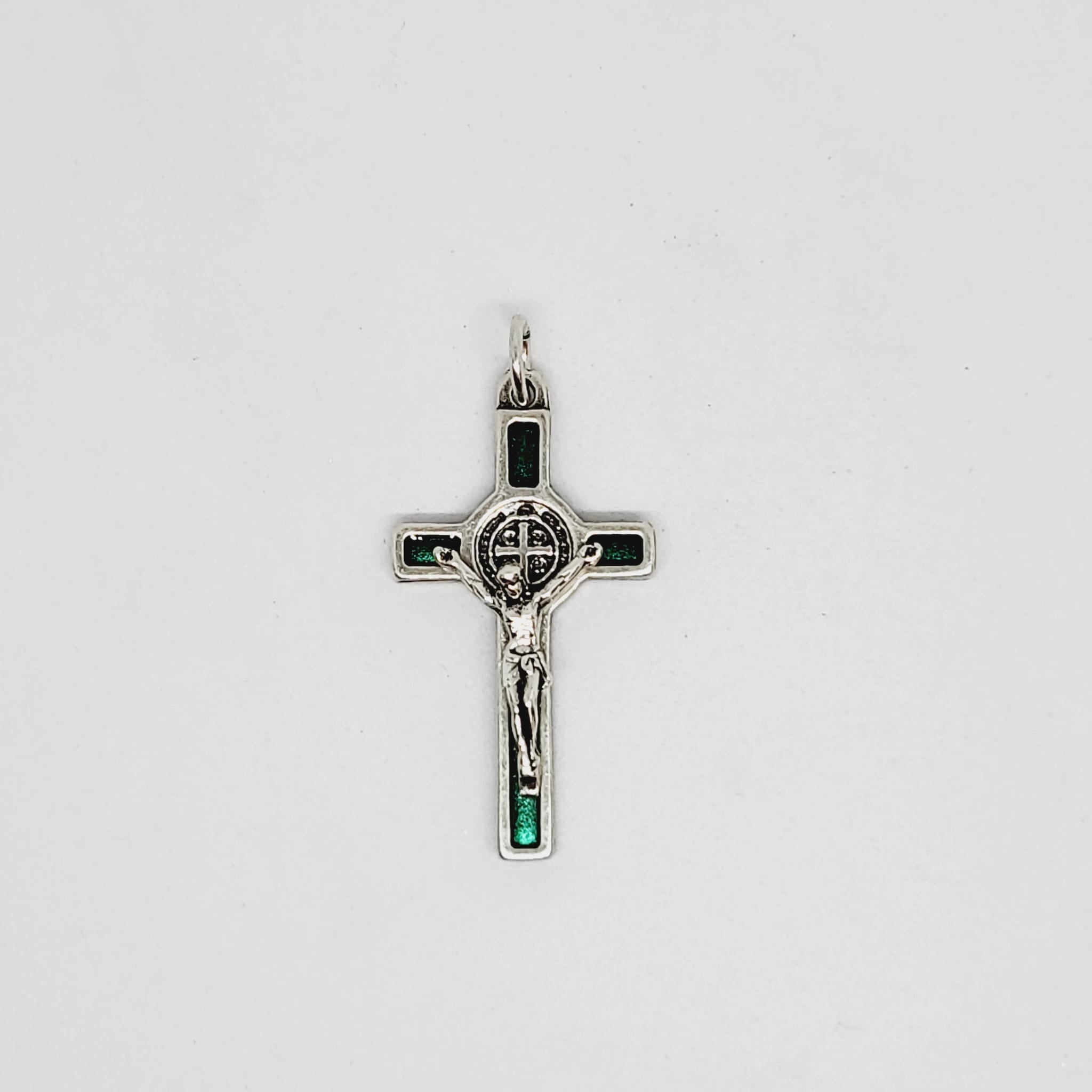 Saint Benedict Cross Green