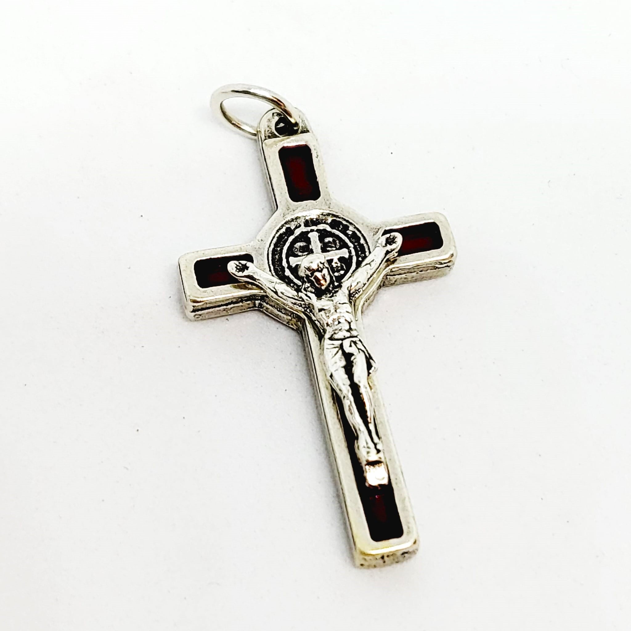 Saint Benedict Cross Red