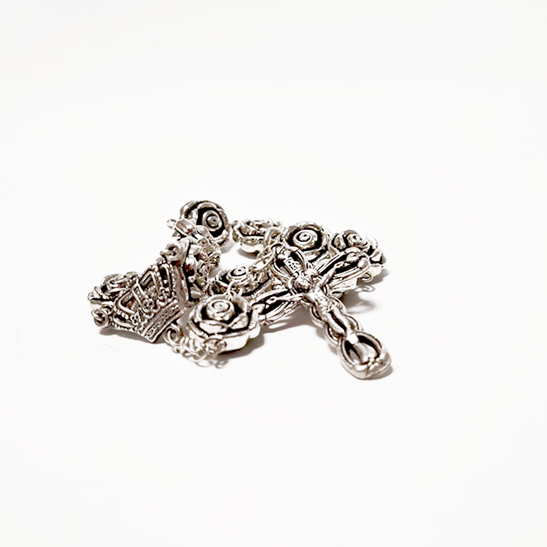 Silver Decade Rosary Roses