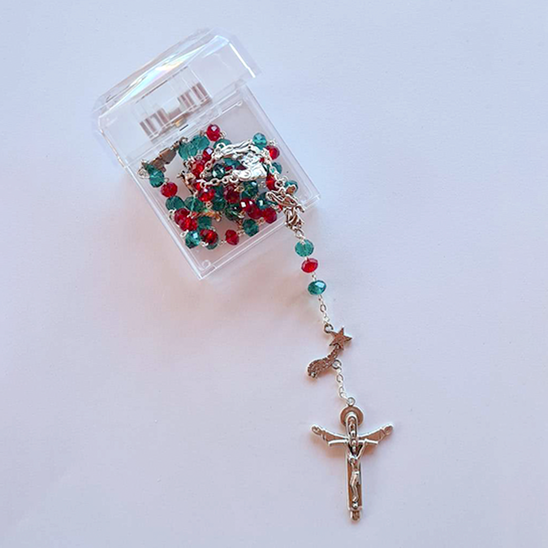 Christmas Rosary - Smaller Beads