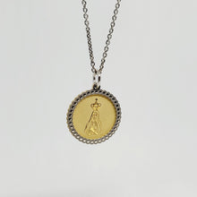 Load image into Gallery viewer, Set - Necklace + Bracelet - Our Lady of Fatima [Sterling Silver]

