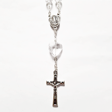 Cargar imagen en el visor de la galería, Translucent Crystal Decade Rosary Bracelet
