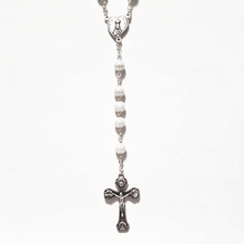 Load image into Gallery viewer, Tree of Life - Pearl White Rosary
