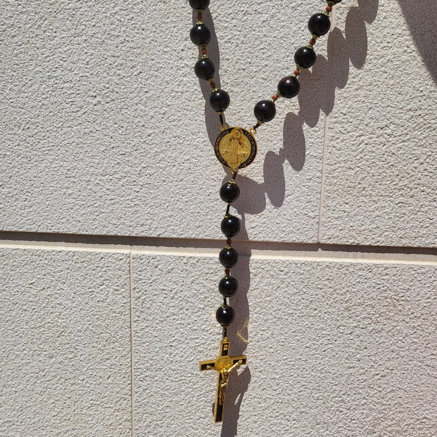 Wall Rosary - Saint Benedict