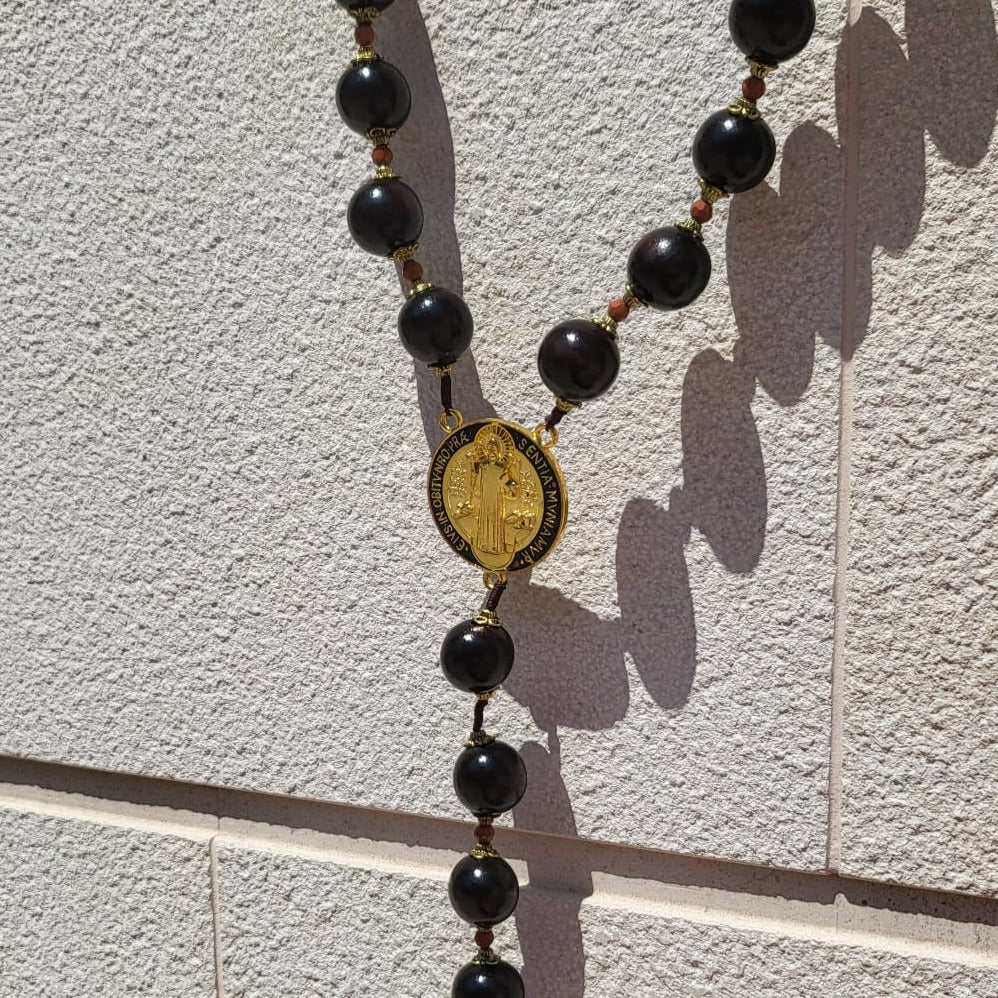 Wall Rosary - Saint Benedict