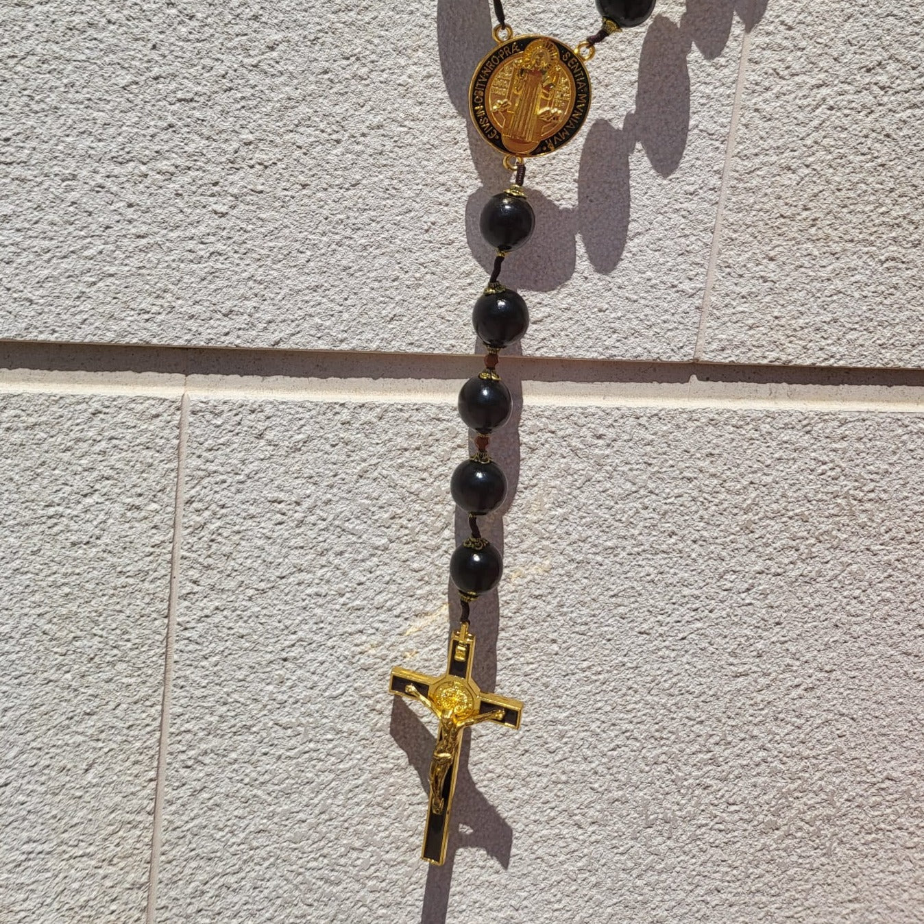 Wall Rosary - Saint Benedict