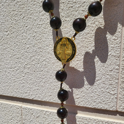 Wall Rosary - Saint Benedict