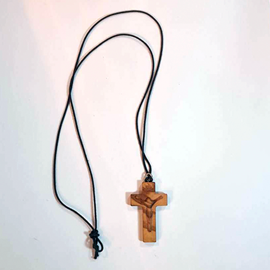 Wooden cross 2025 necklace near me