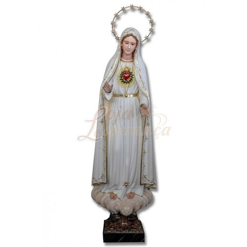 Styled Wood Immaculate Heart of Mary [Several Sizes]